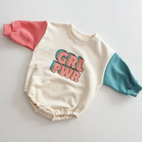 Girl cheap power onesie