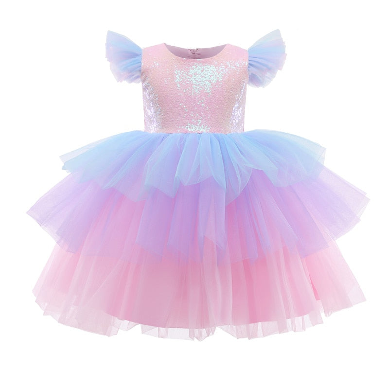 Ruby's Rainbow Cake Dress