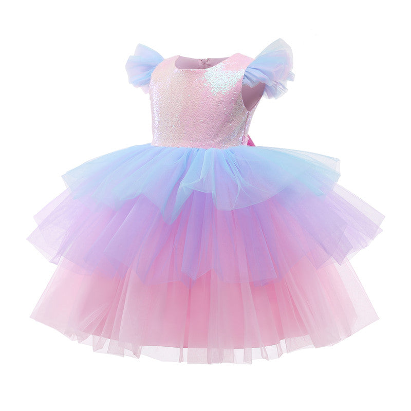 Ruby's Rainbow Cake Dress