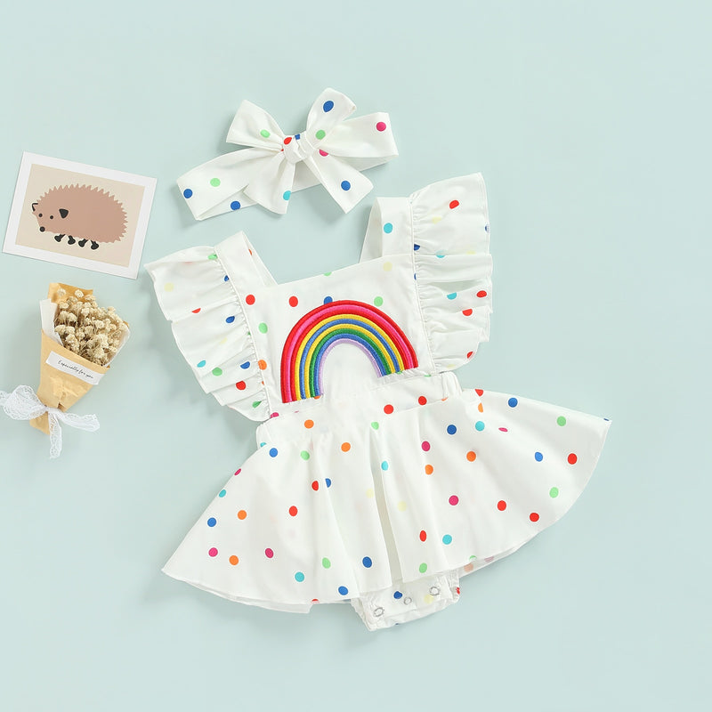 Rainbow Ahead Romper