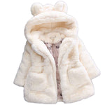 Furry Friends Hooded Fur Jacket