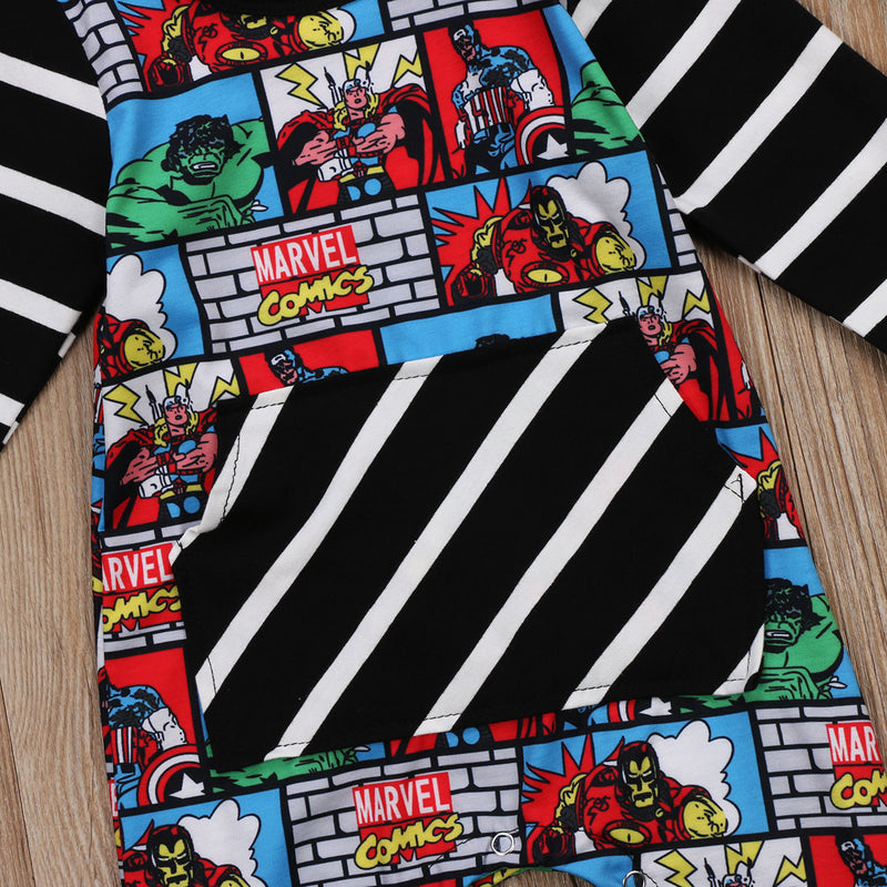 You Are My Superhero Romper