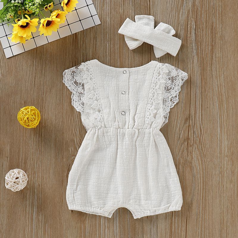 Flying Kites Romper & Bow Set