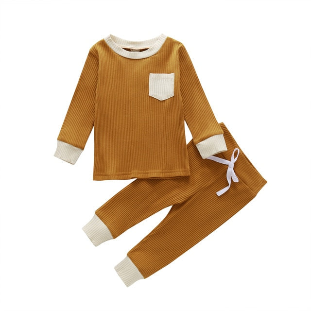 Daddy's Boy Ribbed 2Pc Set