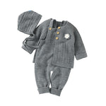 My Baby Is Finally Here 3Pc Knit Set