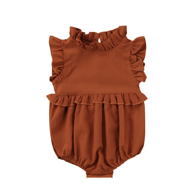 Amber Ruffle Romper