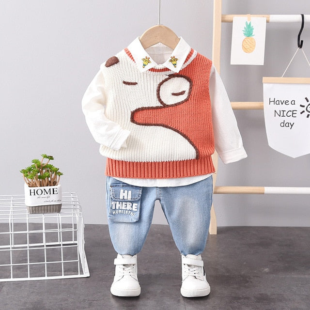 Fashion Baby Boy 3Pc Set