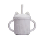 Kitty Cat Silicone Drinking Cup - Multiple Colours