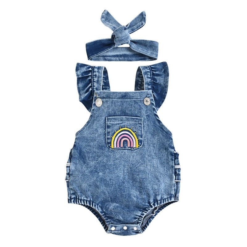 Over The Rainbow Romper