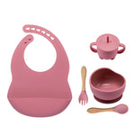 Dinner Time Happiness 5Pc Silicone Set