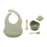 Dinner Time Happiness 5Pc Silicone Set