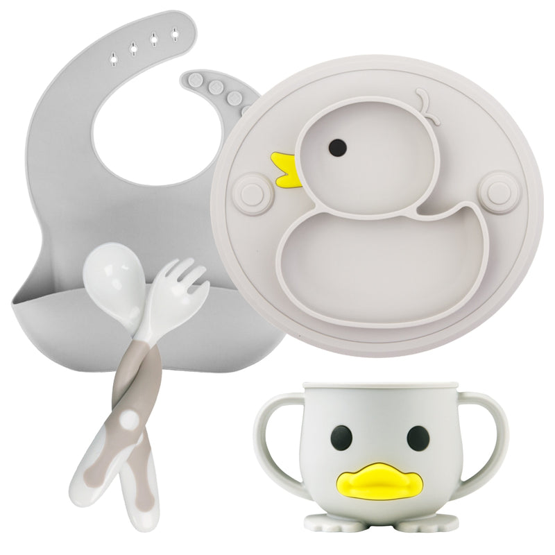 Ducky 5Pc Silicone Dinner Set